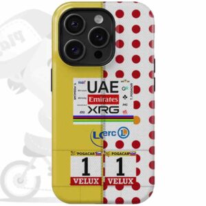 UAE TEAM EMIRATES / TADEJ POGACAR / Tour de France Maillot Jaune & Polka Dot iPhoneケース(2025)