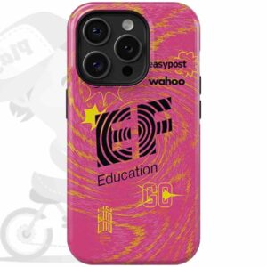 EF Education – easypost iPhoneケース(Pink Swirl)